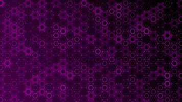pink color 2d hexagonal shapes technology sci-fi background video