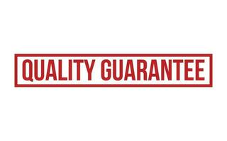 Red Quality Guarantee Rubber Stamp Seal Vector