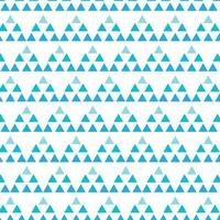 simple abstract seamlees lite and deep skye colour triangle pattern on white background vector