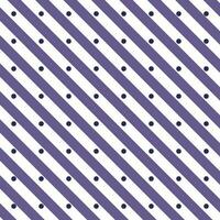 simple abstract violet colour digonal pattern with polka dot on white colour background vector