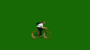 2d ciclo animación verde pantalla vídeo video