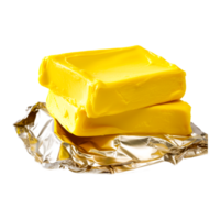 Solid butter AI Generative png