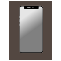 Detailed Realistic Smartphone png