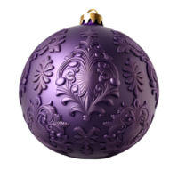 Weihnachten bombka Symbol ai generiert png