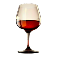 Glass for wine and whiskey realistic glass png