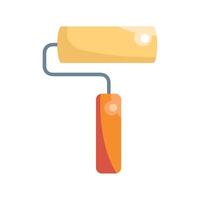 paint roller handle tool icon vector