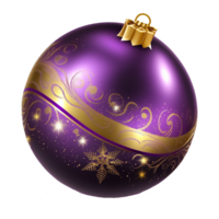 Kerstmis bombka icoon ai gegenereerd png