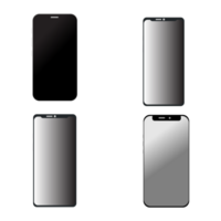 realistisch modellen smarphone icoon png