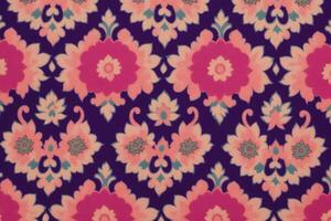 A beautiful textile background. Textile Tapestry. A Fabric pattern. photo