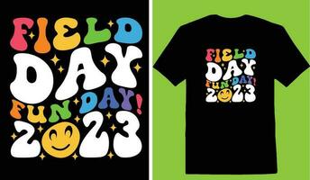 Field Day Fun Day 2023 T-shirt vector