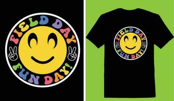 Field Day Fun Day T-shirt vector