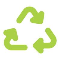 recycle icon , save world , earth eco vector