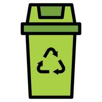 waste icon , save world , earth eco vector