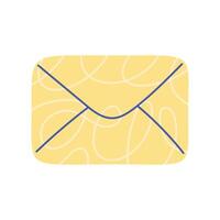 envelope mail send icon isolated vector