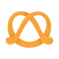 delicious pretzel pastry product icon vector