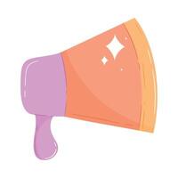 megaphone device audio technology icon vector