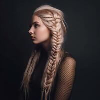 photo of Fishtail braids