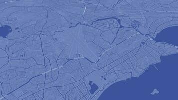 planimetria mumbai carta geografica sfondo ciclo continuo. Filatura in giro India città aria filmato. senza soluzione di continuità panorama rotante al di sopra di centro sfondo. video