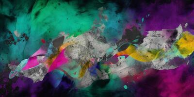 Abstract colorful background with different colors photo