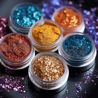 photo of Glittery Eye Shadows With Matte Finish