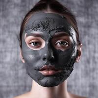 photo of Deep cleansing charcoal face mask