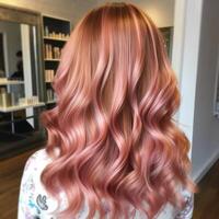 photo of Rose Gold Highlights