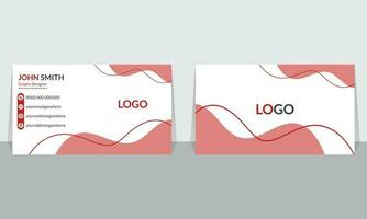 Business card design template vector