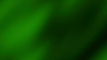 HD vert Couleur agitant tissu dans mouvement. abstrait ondulé soie textile transition 3d animation. video