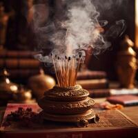 photo of Burning incense