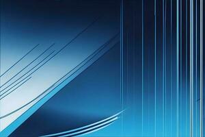 abstract blue background with lines photo