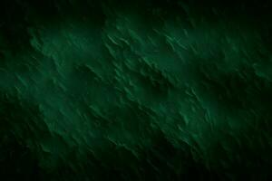 Black green grunge background. Dark dirty texture. Rough green background. photo