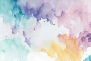 abstract colorful watercolor background, very beautiful rainbow texture photo