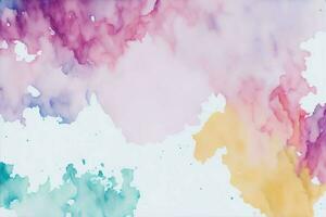 abstract colorful watercolor background, very beautiful rainbow texture photo