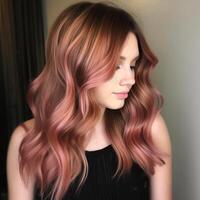 photo of Rose Gold Highlights