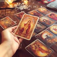 photo of Pulling oracle cards for guidance