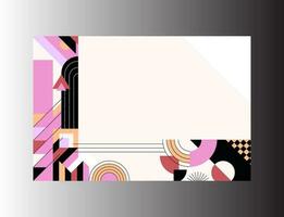 Minimalistic design, creative concept, modern diagonal abstract background Geometric element. diagonal lines and triangles. vector stock illustration