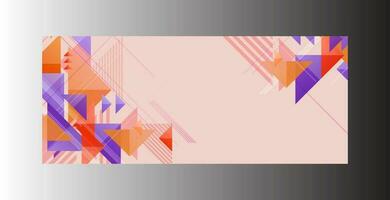 Minimalistic design, creative concept, modern diagonal abstract background Geometric element. Diagonal lines and triangles. vector stock illustration