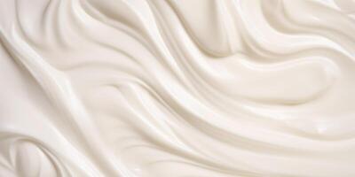 closeup of cream texture photo