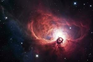 the Orion Nebula deep space objects , generate ai photo