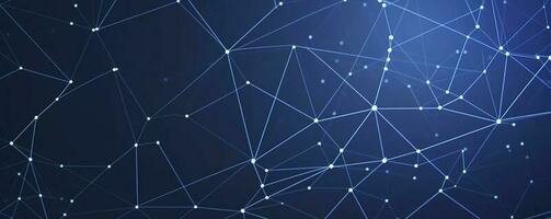 Graphic abstract background communication. Perspective backdrop of depth. Big data complex. Minimal array with compounds lines and dots. Digital data visualization. Big data illustration, generate ai photo