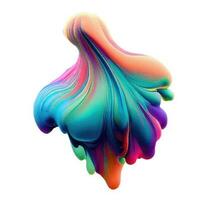 Colorful oil splatter, hand drawn for banner. Wet brush drawn spots and strokes abstract vector illustration.