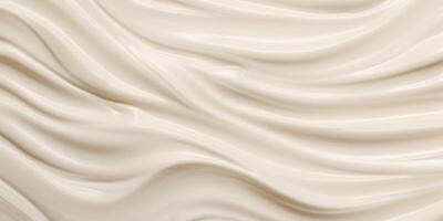 closeup of cream texture photo