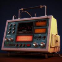 photo of EKG machine
