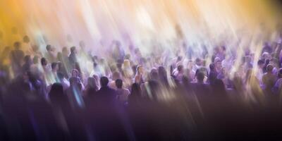 Abstract image of a music concert photo