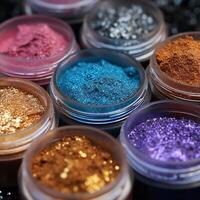 photo of Glittery Eye Shadows With Matte Finish