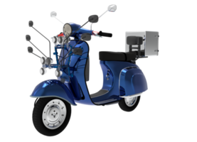 Scooter isolated 3d rendering png