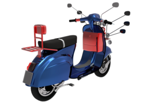 Scooter isolated 3d rendering png