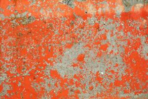Cracked and abstract grunge texture. Aged material surface backdrop. Weathered effect pattern. Old and dirty background. photo