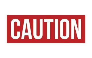 Caution Rubber Stamp Seal Vector