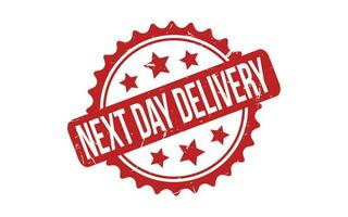 Next Day Delivery rubber grunge stamp seal vector